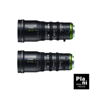 PLANIPRESSE | Optiques 35 MM | Fujinon MK 18-55 T2,9 et 50-135 T2,9