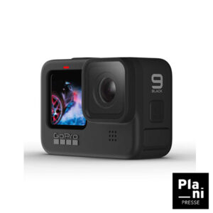 GoPro HERO9 Black caméra embarquée 5K avec photo 20 MP puissante, résistante et étanche jusqu'à 10m. Retrouvez la caméra d'action en location chez PLANIPRESSE