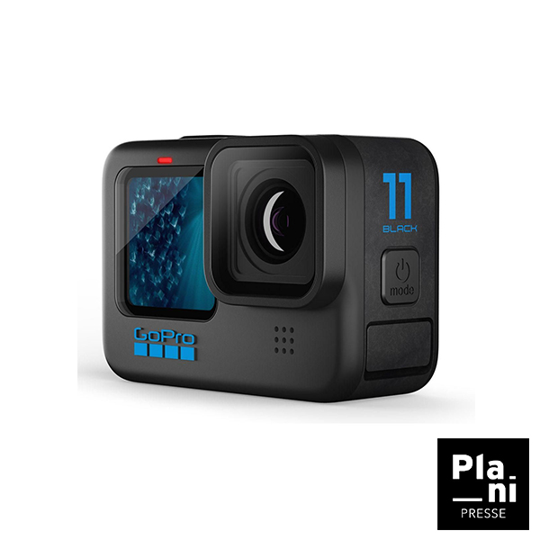 GoPro HERO11 Black caméra embarquée 5,3K avec stabilisateur intégré HyperSmooth 5.0 à louer chez PLANIPRESSE