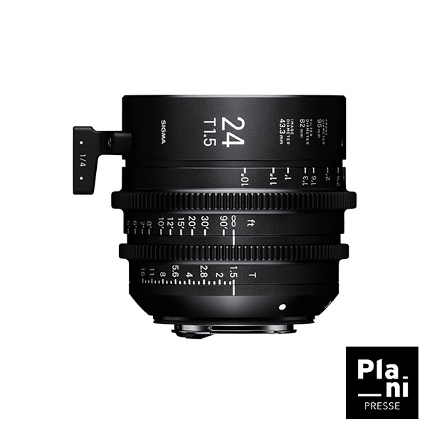 PLANIPRESSE | Optiques 35 MM | Sigma FF Ciné 24mm T1.5 monture E