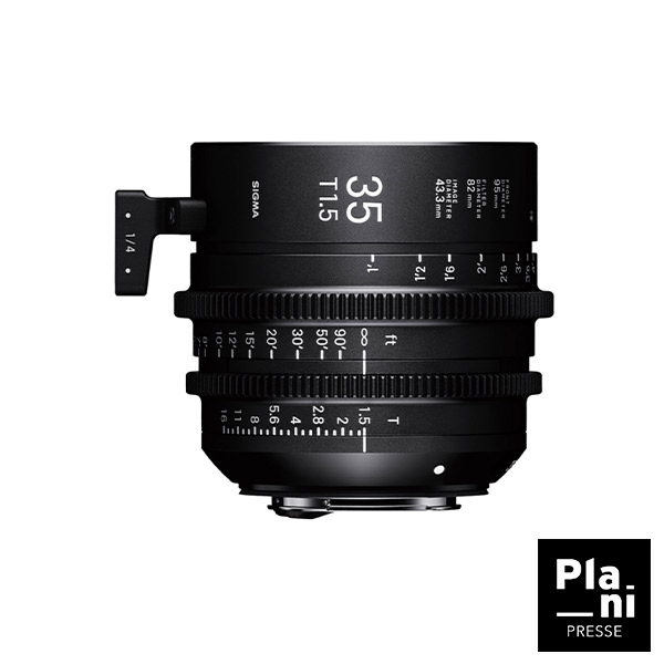 PLANIPRESSE | Optiques 35 MM | Sigma FF Ciné 35mm T1.5 monture E