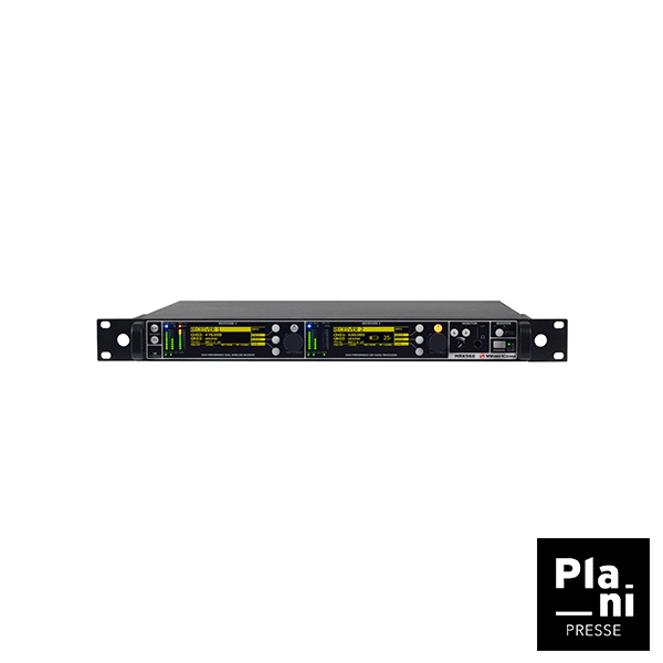 Wisycom MRK960 récepteur double à Ultra Hautes Fréquences à retrouver à la location chez PLANIPRESSE, matériel audiovisuel professionnel